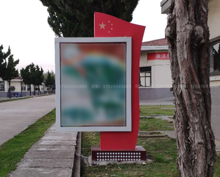 云南省昭通市部队长廊灯箱